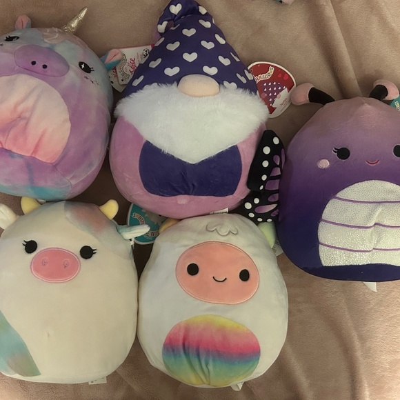 Squishmallows Other - NWT lot of 5 Squishmallows